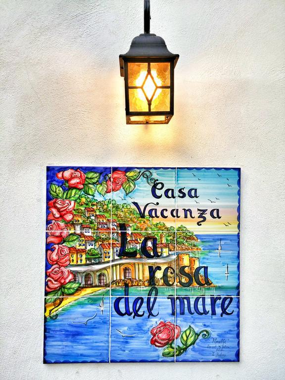 Villa La Rosa Del Mare Amalfi Exterior foto