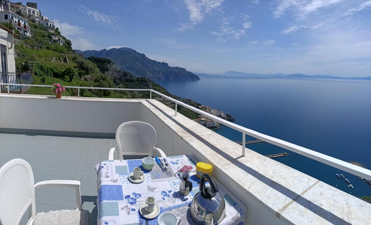 Villa La Rosa Del Mare Amalfi Exterior foto